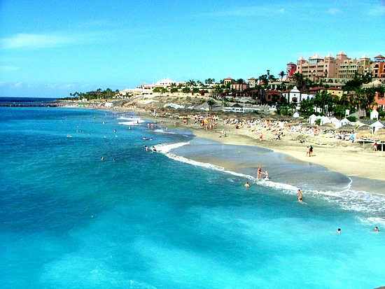 Playa De Fanabe W Costa Adeje Teneryfa Wyspy Kanaryjskie Przewodnik Po Hiszpanii