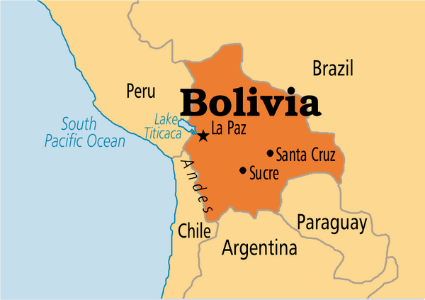 BOLIWIA-MAPA