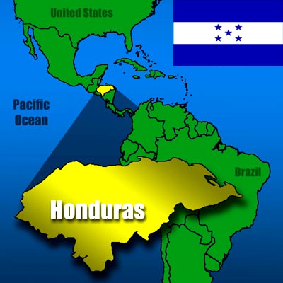 HONDURAS-MAPA