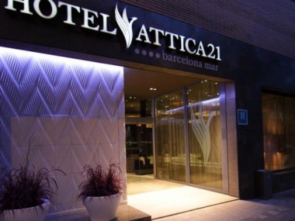 Noclegi Hotel Attica 21 Barcelona Mar Sant Martí